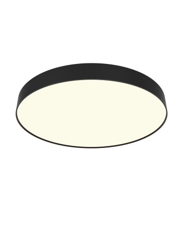 Maytoni Zon LED Ceiling Lamp 90W 7140lm 3000K Black C032CL-90W3K-RD-B.