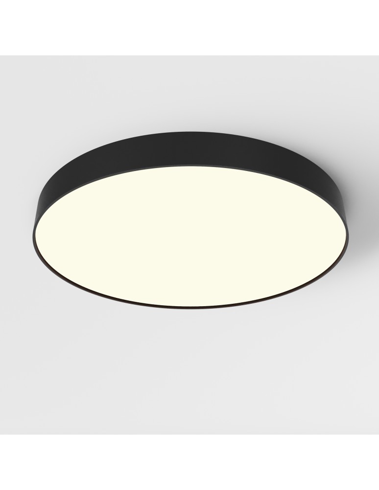LED ceiling lamps - Maytoni Zon LED Ceiling Lamp 90W 7140lm 3000K Black C032CL-90W3K-RD-B. - product kolory-swiatla.pl 4