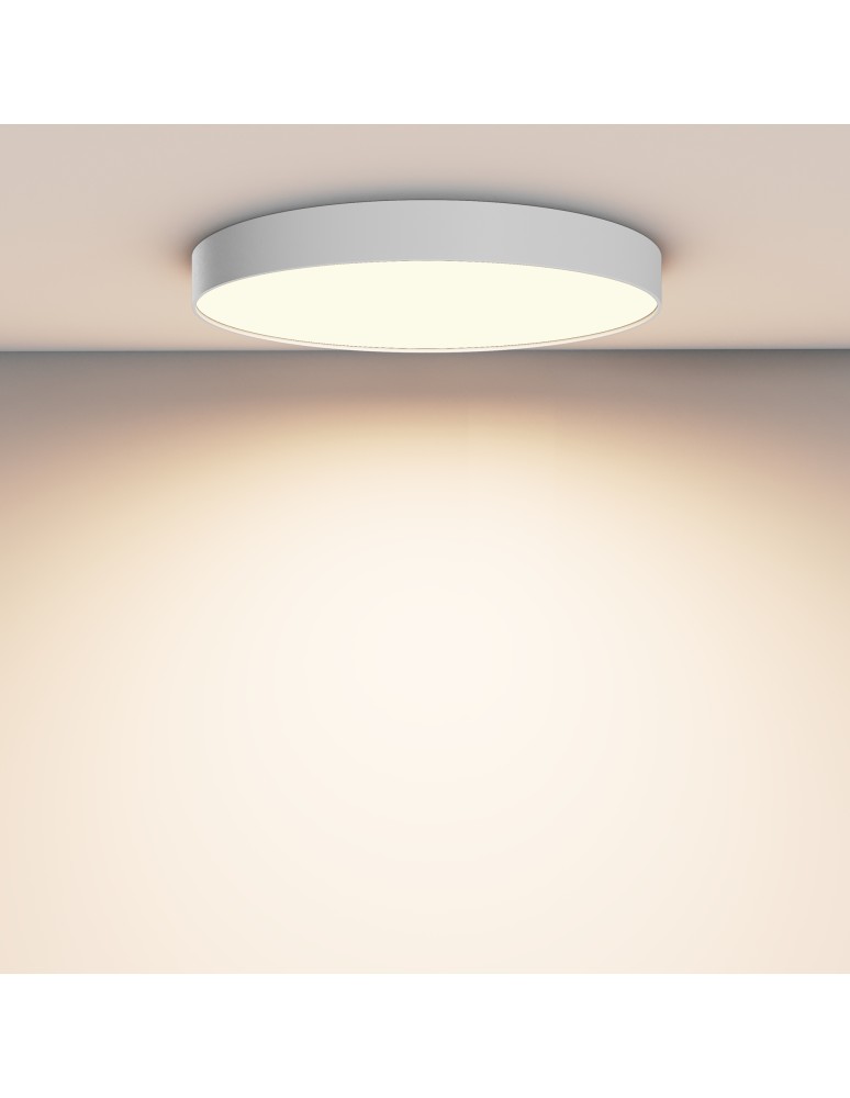 LED ceiling lamps - Maytoni Zon LED Ceiling Lamp 90W 7410lm 3000K White C032CL-90W3K-RD-W. - product kolory-swiatla.pl 3