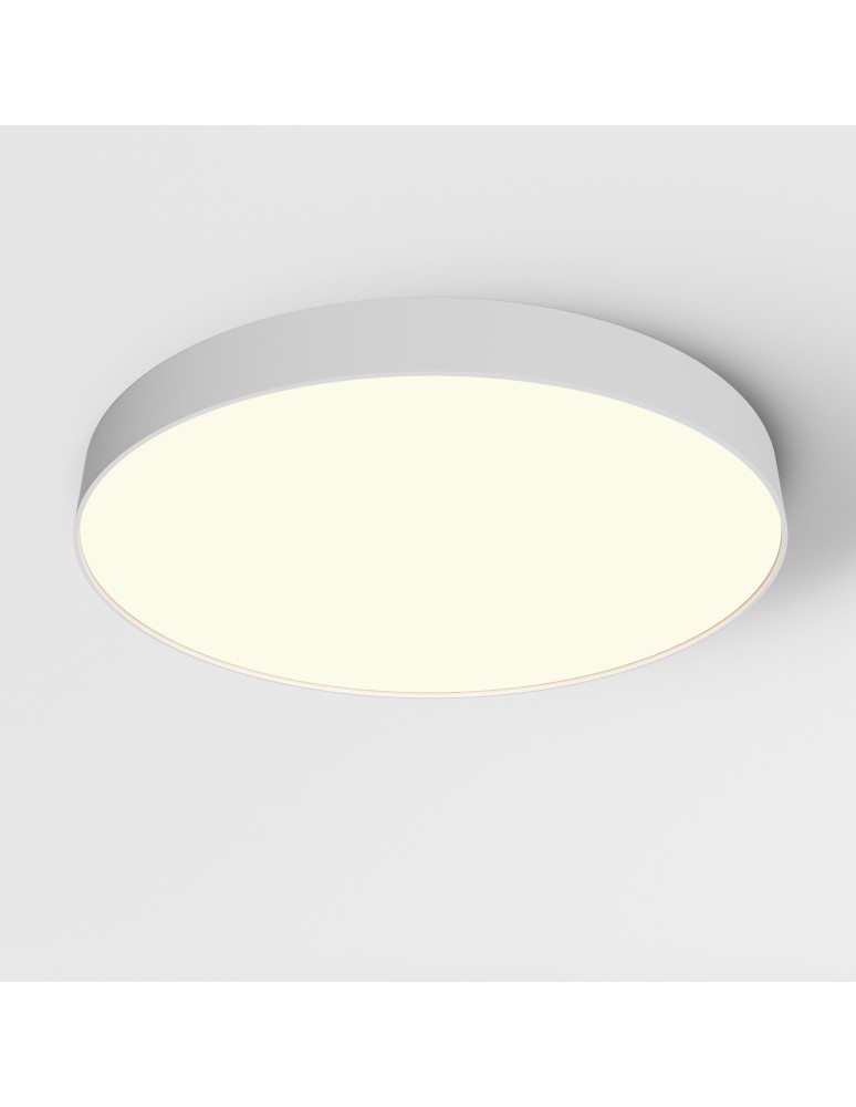 LED ceiling lamps - Maytoni Zon LED Ceiling Lamp 90W 7410lm 3000K White C032CL-90W3K-RD-W. - product kolory-swiatla.pl 4