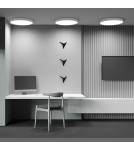 LED ceiling lamps - Maytoni Zon LED Ceiling Lamp 90W 7410lm 3000K White C032CL-90W3K-RD-W. - product 7