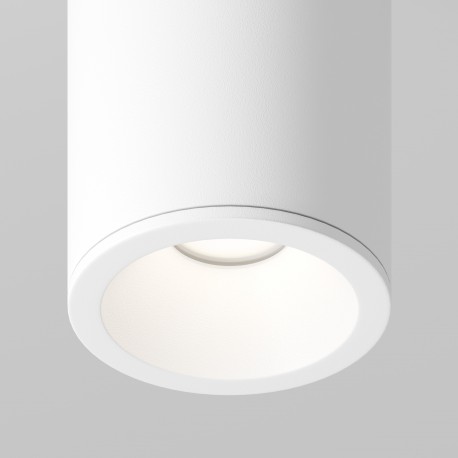 Maytoni Zoom Lampa Sufitowa 1xGU10 50W IP65 Biały C029CL-01-S-W