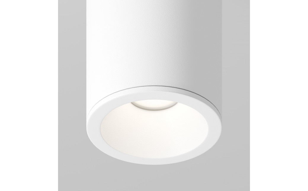 Maytoni Zoom Lampa Sufitowa 1xGU10 50W IP65 Biały C029CL-01-S-W