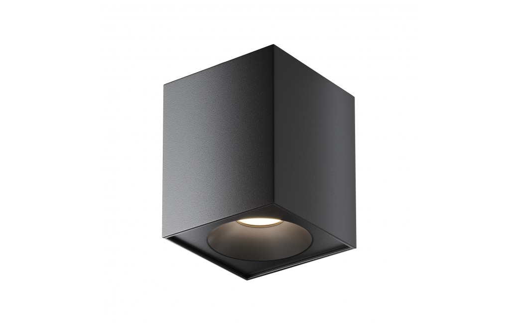 Maytoni Zoom Lampa Sufitowa 1xGU10 50W IP65 Black C030CL-01B