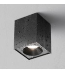 Square ceiling luminaires - Maytoni Zoom Ceiling Lamp 1xGU10 50W IP65 Black C030CL-01B. - product 6