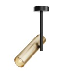 Adjustable ceiling lamps - spots - Maytoni Elti Ceiling Lamp 1xGU10 50W Black, Gold C020CL-01GB - product 1