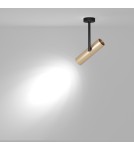 Adjustable ceiling lamps - spots - Maytoni Elti Ceiling Lamp 1xGU10 50W Black, Gold C020CL-01GB - product 3