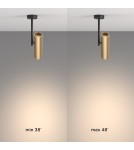 Adjustable ceiling lamps - spots - Maytoni Elti Ceiling Lamp 1xGU10 50W Black, Gold C020CL-01GB - product 5