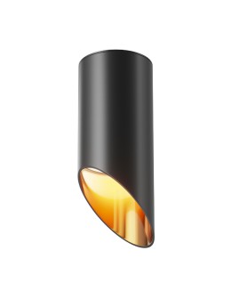 Maytoni Lipari Ceiling Lamp 1xGU10 12W Black, Gold C044CL-01-15GU10-B.