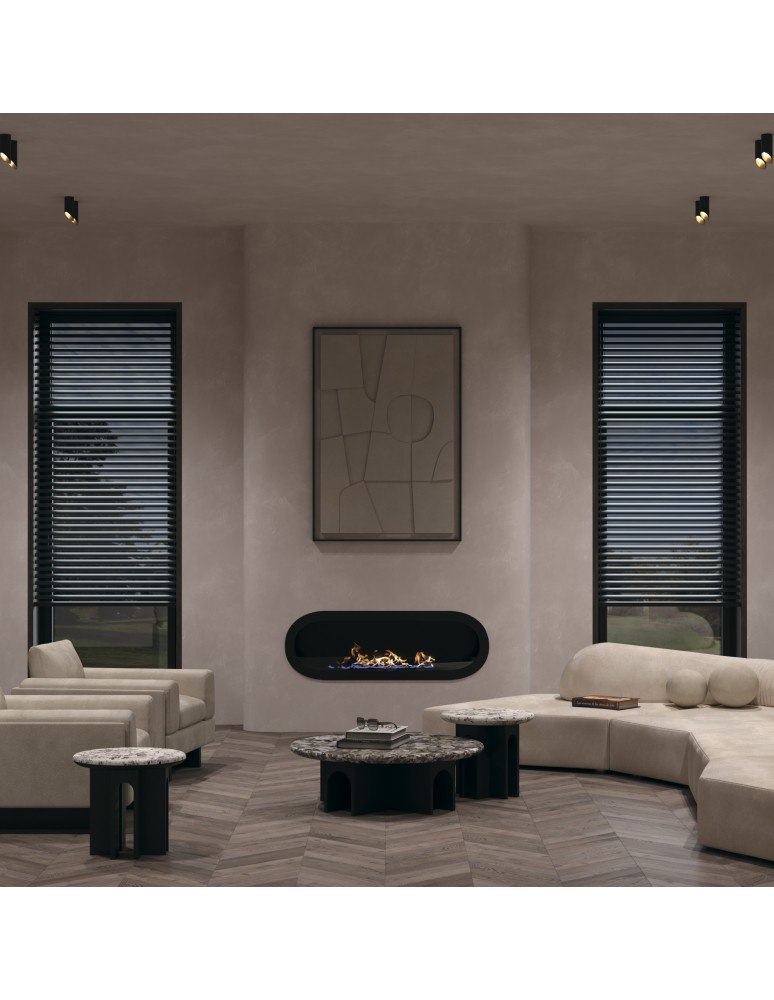 Round ceiling luminaires - Maytoni Lipari Ceiling Lamp 1xGU10 12W Black, Gold C044CL-01-15GU10-B. - product kolory-swiatla.pl 2