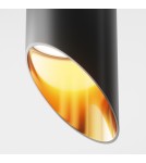 Round ceiling luminaires - Maytoni Lipari Ceiling Lamp 1xGU10 12W Black, Gold C044CL-01-15GU10-B. - product 3