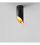 Round ceiling luminaires - Maytoni Lipari Ceiling Lamp 1xGU10 12W Black, Gold C044CL-01-15GU10-B. - product 5