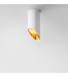 Round ceiling luminaires - Maytoni Lipari Ceiling Lamp 1xGU10 12W White, Gold C044CL-01-15GU10-W. - product 4