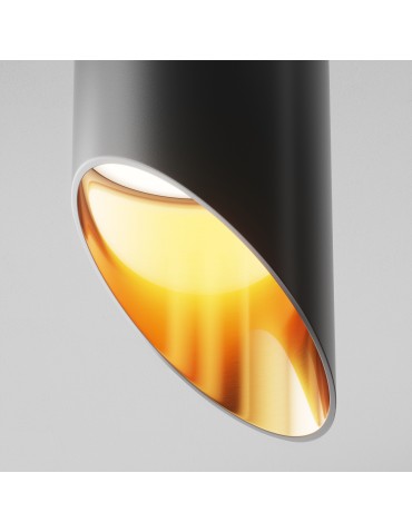 Maytoni Lipari Lampa Sufitowa 1xGU10 12W Czarny, Złoty C044CL-01-25GU10-B - produkt 2