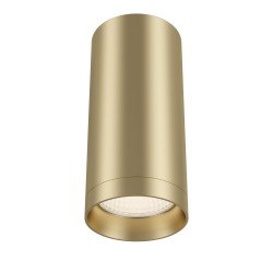 Maytoni Focus Lampa Sufitowa 1xGU10 10W Złoty Mat C010CL-01MG