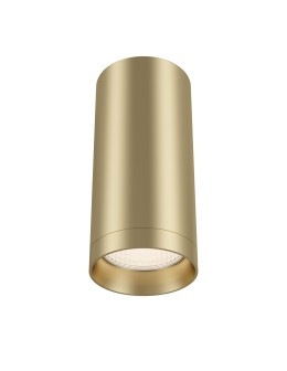 Maytoni Focus Lampa Sufitowa 1xGU10 10W Złoty Mat C010CL-01MG