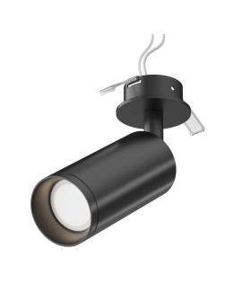 Maytoni Focus Ceiling Lamp 1xGU10 10W Black C018CL-01B.