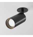 Recessed ceiling spotlights - Maytoni Focus Ceiling Lamp 1xGU10 10W Black C018CL-01B. - product 3