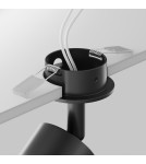 Recessed ceiling spotlights - Maytoni Focus Ceiling Lamp 1xGU10 10W Black C018CL-01B. - product 4