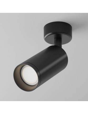 Maytoni Focus Ceiling Lamp 1xGU10 10W Black C017CW-01B.