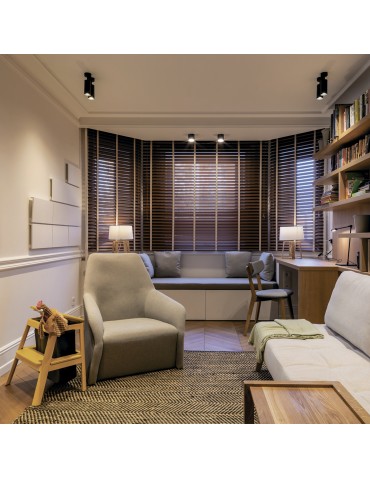 Maytoni Focus Ceiling Lamp 1xGU10 10W Black C017CW-01B. - product 2