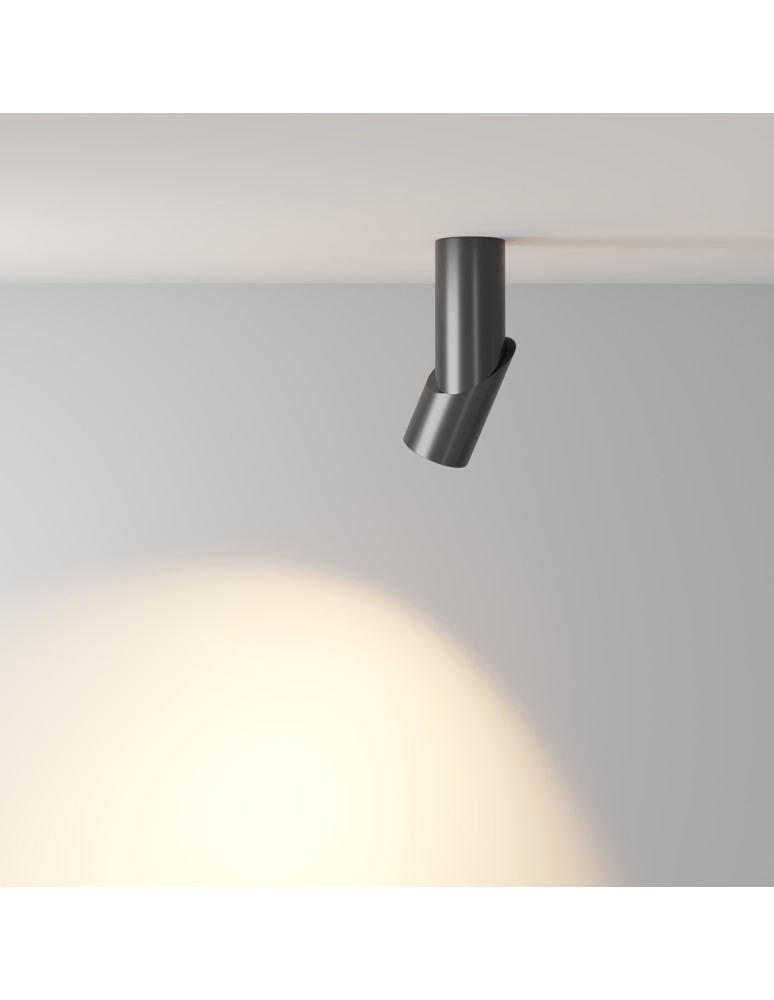 Adjustable ceiling lamps - spots - Maytoni Dafne LED Ceiling Lamp 10W 800lm 3000K Black C027CL-L10B. - product kolory-swiatla.pl 4