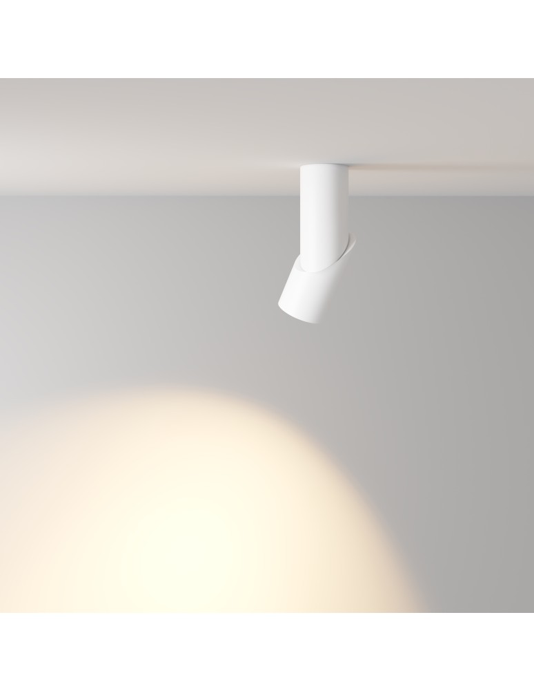 Adjustable ceiling lamps - spots - Maytoni Dafne LED Ceiling Lamp 10W 800lm 3000K White C027CL-L10W. - product kolory-swiatla.pl 3