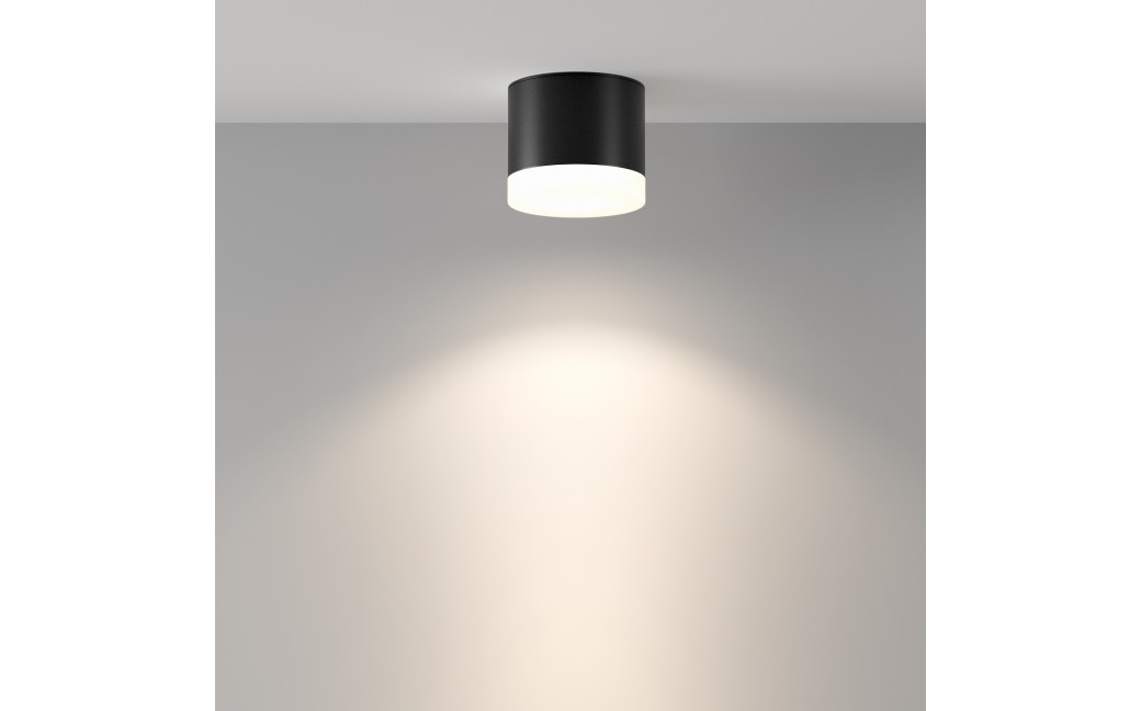 Maytoni Pauline Lampa Sufitowa 1xGX53 15W IP44 Black C087CL-GX53-B