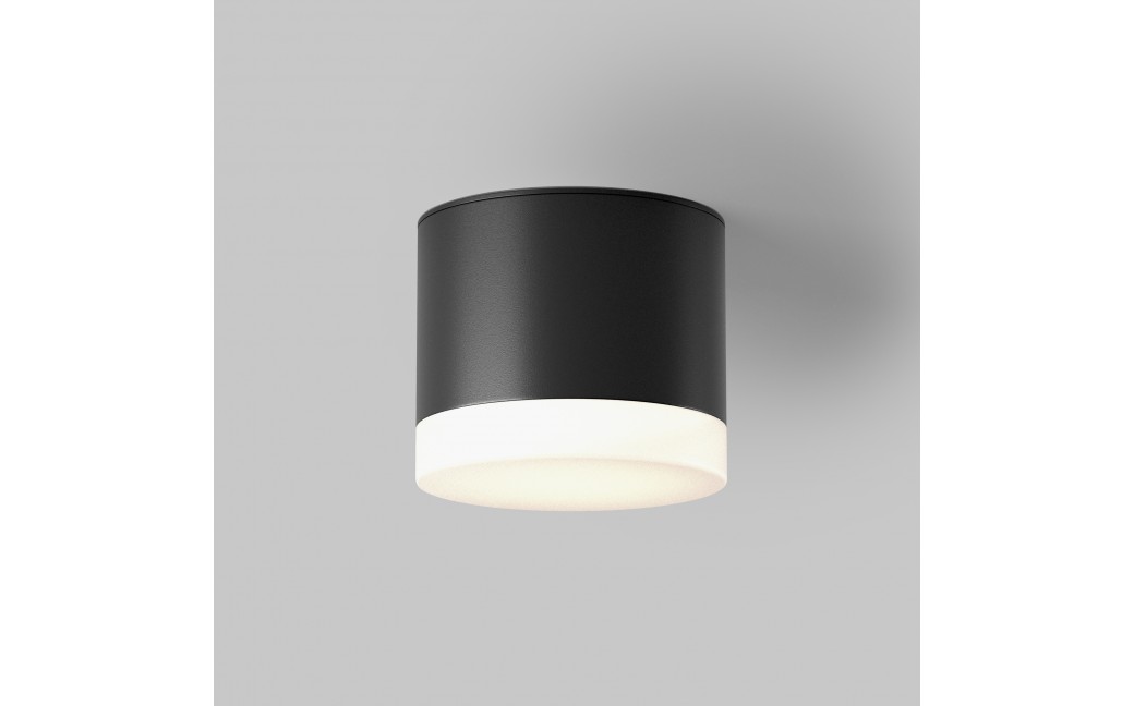 Maytoni Pauline Lampa Sufitowa 1xGX53 15W IP44 Black C087CL-GX53-B