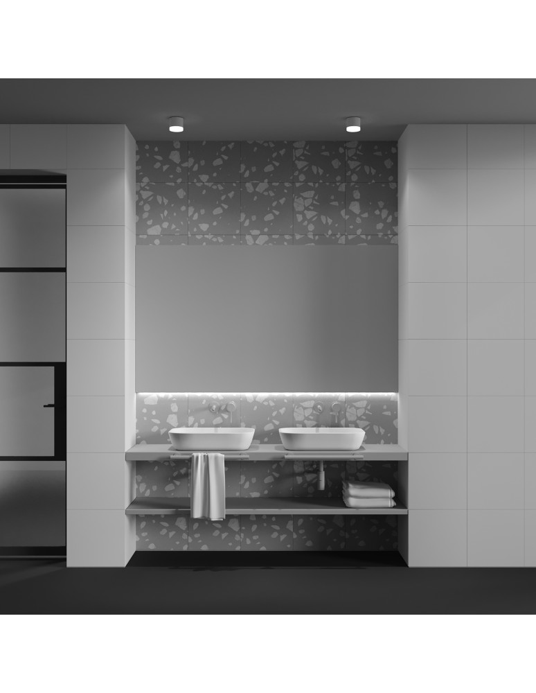 Hermetic ceiling luminaires - Maytoni Pauline Ceiling Lamp 1xGX53 15W IP44 White C087CL-GX53-W. - product kolory-swiatla.pl 6