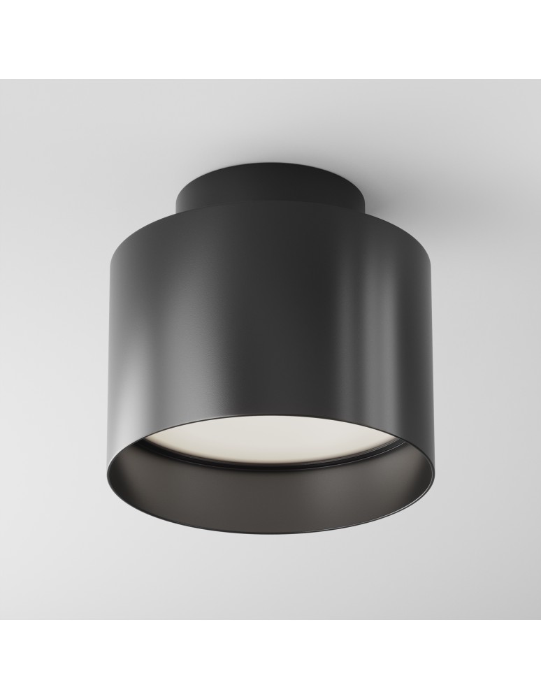 LED ceiling luminaires - Maytoni Planet LED Ceiling Lamp 12W 500lm 4000K Black C009CW-L12B4K. - product kolory-swiatla.pl 3