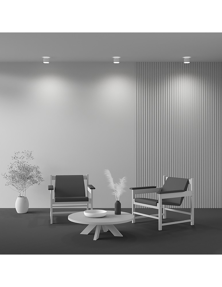 LED ceiling luminaires - Maytoni Planet LED Ceiling Lamp 12W 500lm 4000K White C009CW-L12W4K. - product kolory-swiatla.pl 6