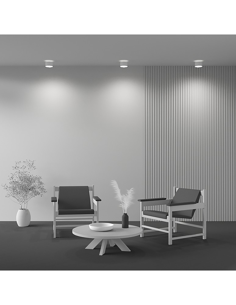 LED ceiling luminaires - Maytoni Planet LED Ceiling Lamp 16W 1000lm 3000K White C009CW-L16W. - product kolory-swiatla.pl 7