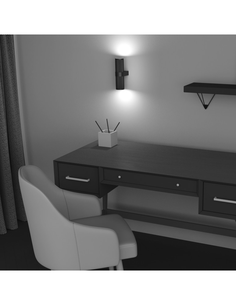 Wall lamps - Maytoni Focus Design Wall lamp/wall lamp 2xGU10 7W Black C069WL-02B. - product kolory-swiatla.pl 5