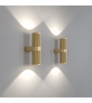 Maytoni Focus Design Kinkiet/Ścienna 2xGU10 7W Złoty Mat C069WL-02MG Maytoni Focus Design Kinkiet/Ścienna 2xGU10 7W Złoty Mat C069WL-02MG