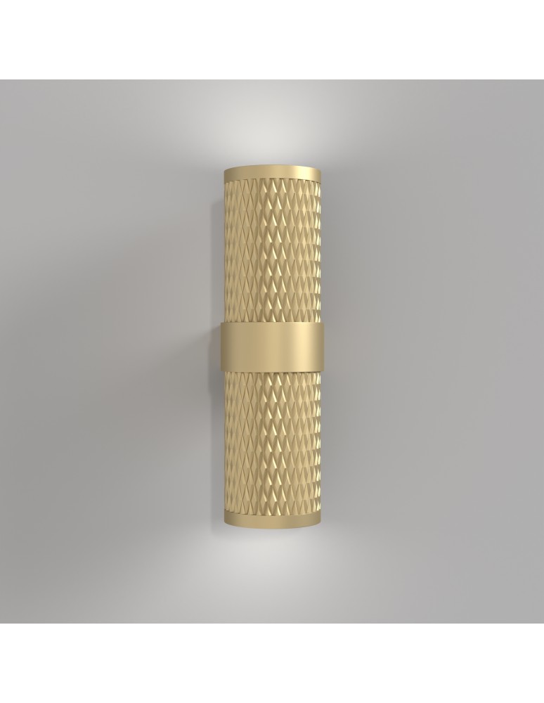 Maytoni Focus Design Kinkiet/Ścienna 2xGU10 7W Złoty Mat C069WL-02MG Maytoni Focus Design Kinkiet/Ścienna 2xGU10 7W Złoty Mat C069WL-02MG