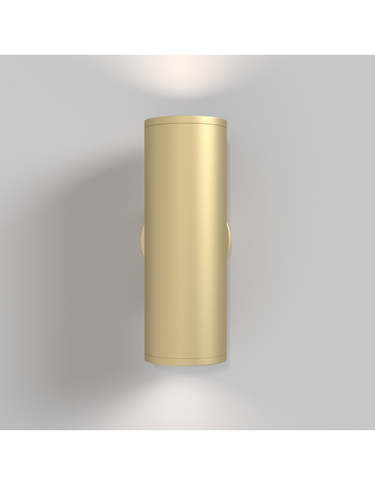 Wall lamps - Maytoni FOCUS S Wall lamp/wall lamp 2xGU10 10W Gold Matte C068WL-02MG - product kolory-swiatla.pl 3