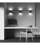 Wall lamps - Maytoni KILT LED wall lamp/wall lamp 10W 750lm 3000K Black C027WL-L10B. - product 8