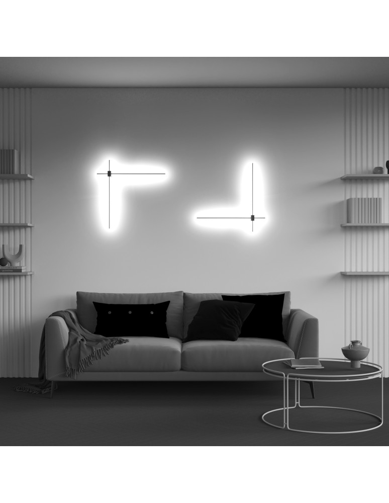 Wall lamps - Maytoni Pars LED wall lamp/wall lamp 12W 1050lm 3000K Black, Gold C070WL-L12GB3K - product kolory-swiatla.pl 6