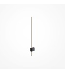 Wall lamps - Maytoni Pars LED wall lamp/wall lamp 6W 500lm 3000K Black, Gold C070WL-L6GB3K - product 7