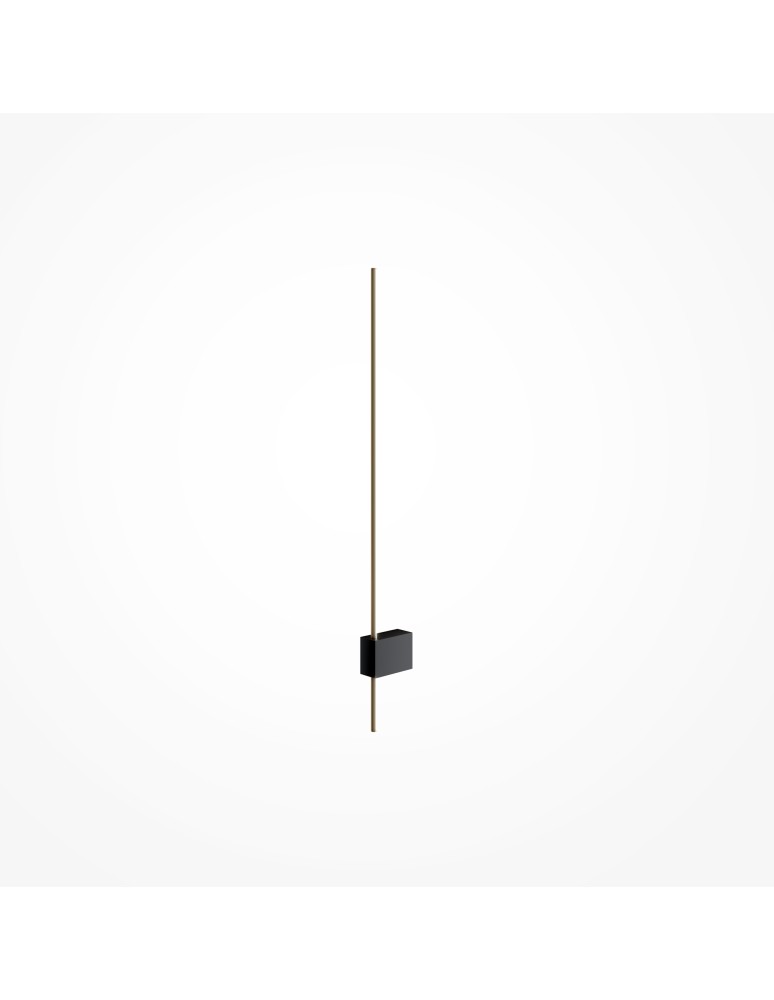 Wall lamps - Maytoni Pars LED wall lamp/wall lamp 6W 500lm 3000K Black, Gold C070WL-L6GB3K - product kolory-swiatla.pl 7