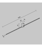 Wall lamps - Maytoni Pars LED wall lamp/wall lamp 12W 1050lm 3000K Black, Gold C071WL-L12GB3K - product 6