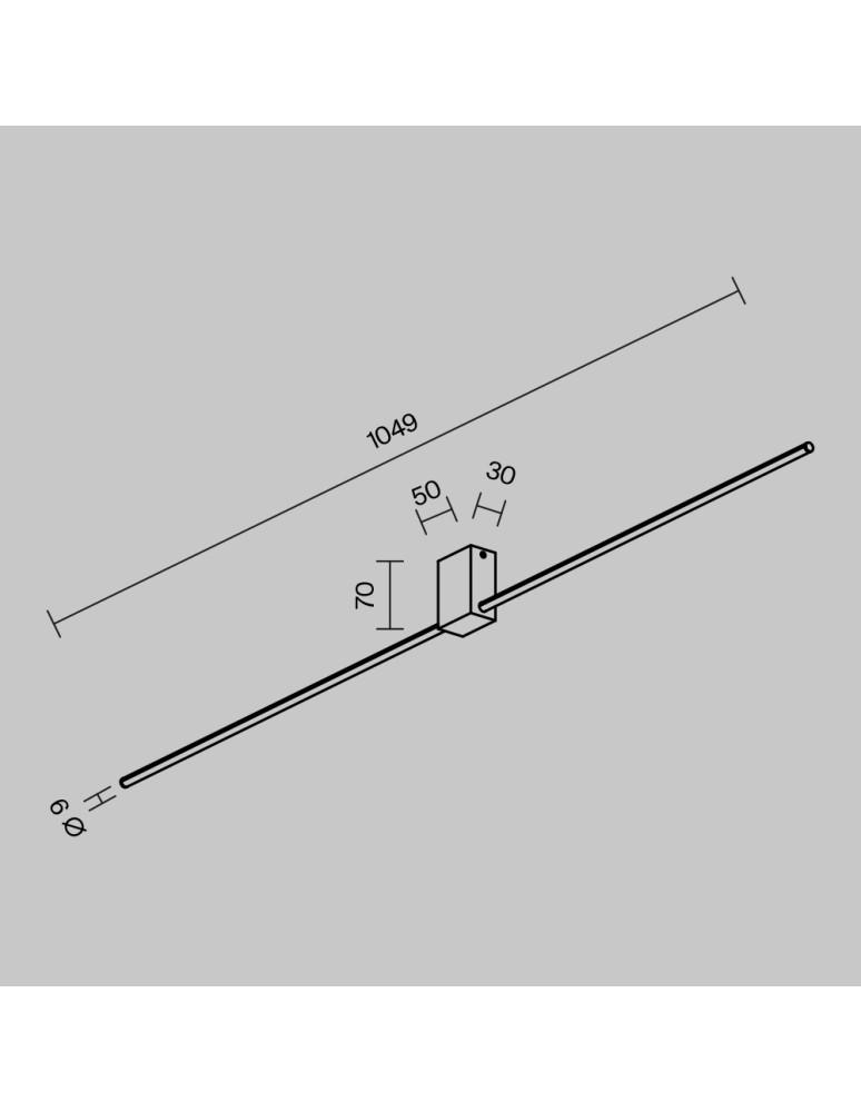 Wall lamps - Maytoni Pars LED wall lamp/wall lamp 12W 1050lm 3000K Black, Gold C071WL-L12GB3K - product kolory-swiatla.pl 6