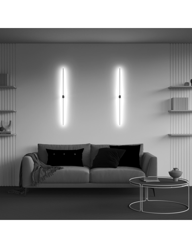 Wall lamps - Maytoni Pars LED wall lamp/wall lamp 12W 1050lm 3000K Black, Gold C071WL-L12GB3K - product kolory-swiatla.pl 7