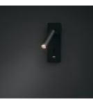 Wall lamps - Maytoni Mirax Wall lamp/wall switch with LED reading switch 3W 200lm 3000K Black C041WL-L3B3K - product 2