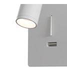 Wall lamps - Maytoni Mirax Wall lamp/wall switch with LED reading switch 3W 200lm 3000K White C041WL-L3W3K - product 2