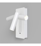 Wall lamps - Maytoni Mirax Wall lamp/wall switch with LED reading switch 3W 200lm 3000K White C041WL-L3W3K - product 5