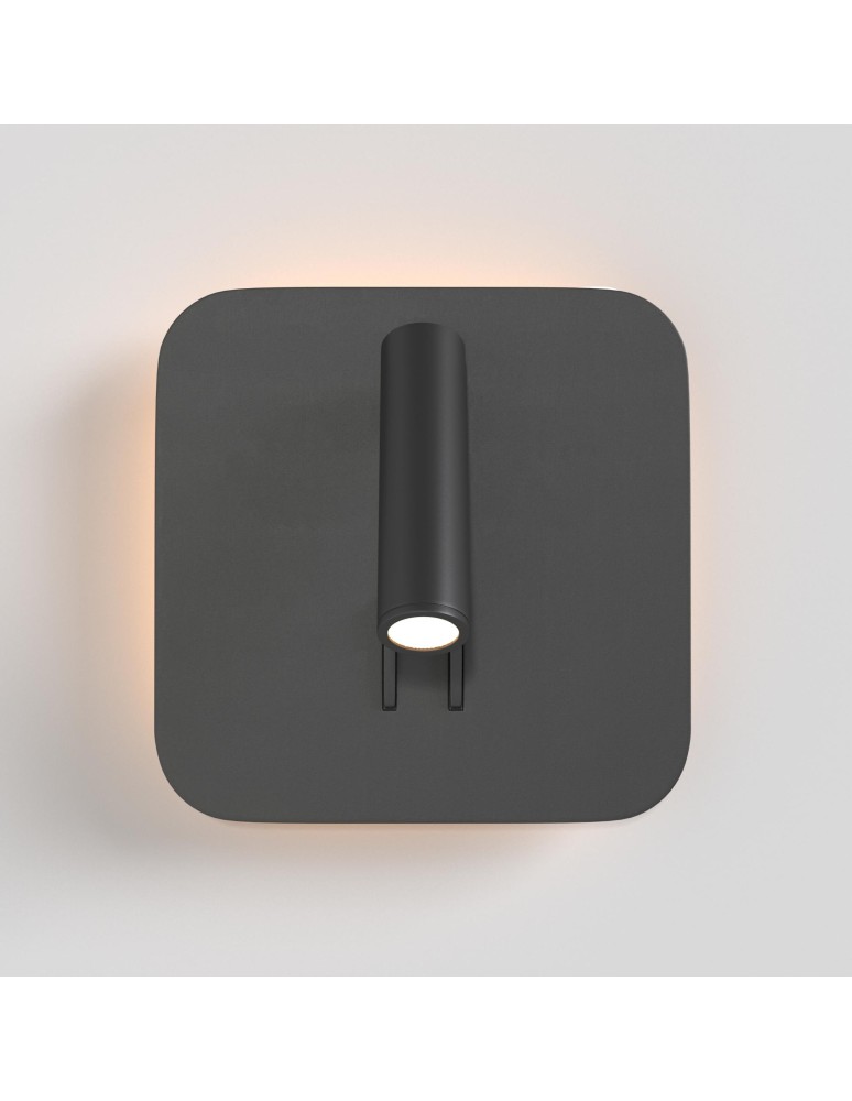 Maytoni Ios 176 Kinkiet/Ścienna z Włącznikiem Do Czytania LED 9W 550lm 3000K Black C175-WL-01-6W-B