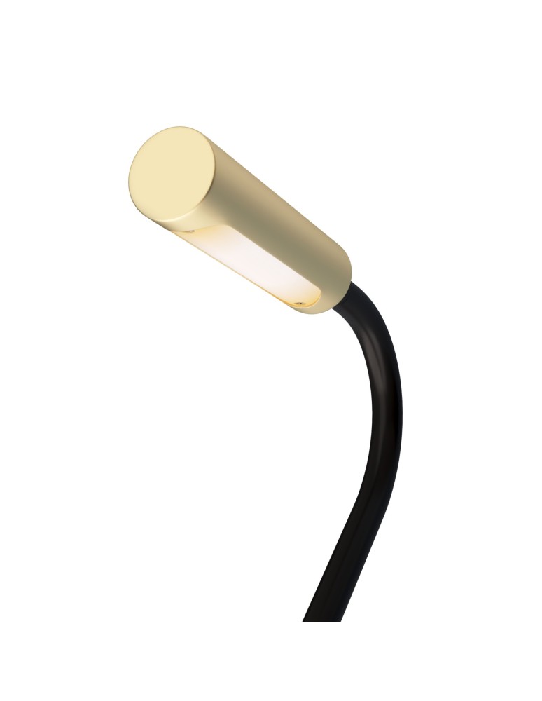 Wall lamps - Maytoni Stem Wall lamp/wall switch with LED reading switch 3W 150lm 3000K Gold Matte C035WL-L3MG3K - product kolory-swiatla.pl 3