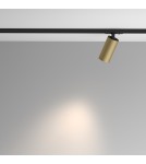 Lamps for 1 phase busbars - Maytoni Artisan UNITY Single-Circuit Rail Spotlight 1xGU10 12W Black, Gold Matte TR089-1-GU10-BMG - product 3